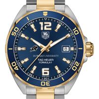 Howard Men's TAG Heuer Two-Tone Formula 1 with Blue Dial & Bezel