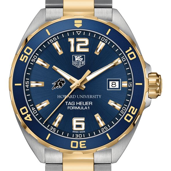 Howard Men's TAG Heuer Two-Tone Formula 1 with Blue Dial & Bezel - Image 1