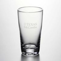 Texas McCombs Ascutney Pint Glass by Simon Pearce