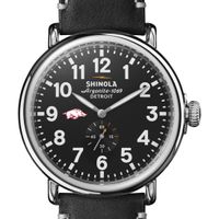 Arkansas Shinola Watch, The Runwell 47mm Black Dial