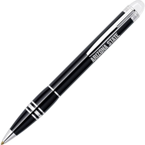 Arizona State Montblanc StarWalker Ballpoint Pen in Platinum