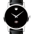 UGA Women's Movado Museum with Leather Strap - Image 1