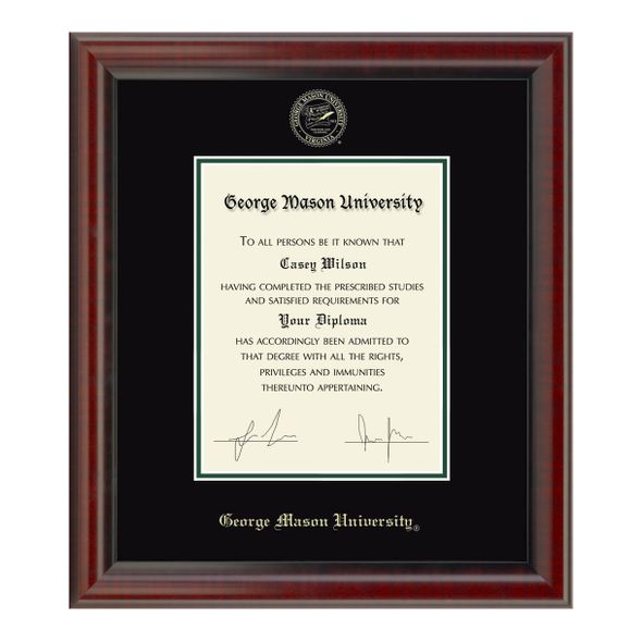 George Mason University Diploma Frame, the Fidelitas - Image 1