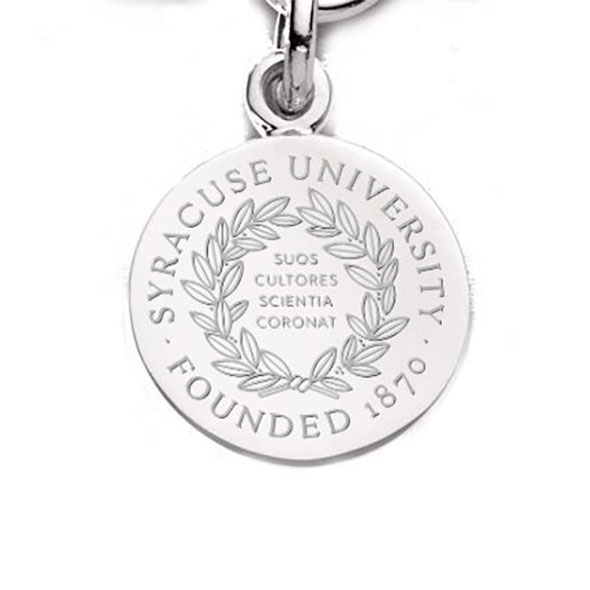 Syracuse University Sterling Silver Charm