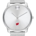 University of Wisconsin Men's Movado Stainless Bold 42 - Image 1