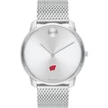 University of Wisconsin Men's Movado Stainless Bold 42 - Image 2