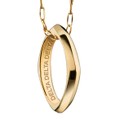 Delta Delta Delta Monica Rich Kosann Poesy Ring Necklace in Gold - Image 3