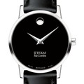 Texas McCombs Women's Movado Museum with Leather Strap - Image 1