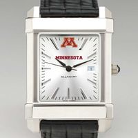 Minnesota Men's Collegiate Watch with Leather Strap