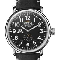 Minnesota Shinola Watch, The Runwell 47mm Black Dial