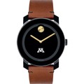 University of Minnesota Men's Movado BOLD with Brown Leather Strap - Image 2