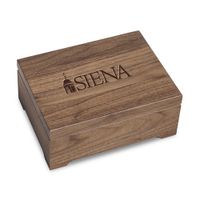 Siena Solid Walnut Desk Box