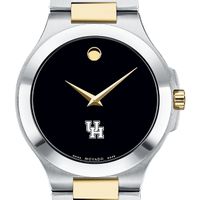 Houston Men's Movado Collection Two-Tone Watch with Black Dial