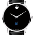 USNA Men's Movado Museum with Leather Strap - Image 1