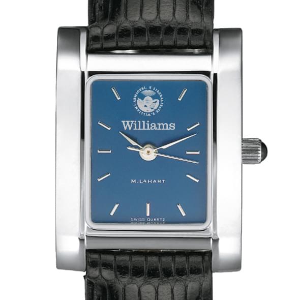 Williams College Women's Blue Steel Quad with leather strap