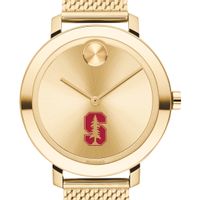 Stanford Women's Movado Bold Gold with Mesh Bracelet