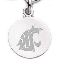 Washington State University Sterling Silver Charm