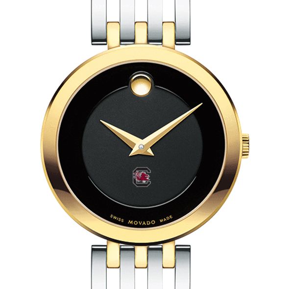 University of South Carolina Women's Movado Esparanza Two-Tone Museum with Bracelet