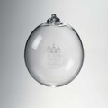 Seton Hall Glass Ornament by Simon Pearce - Image 1