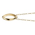 UConn Monica Rich Kosann Poesy Ring Necklace in Gold - Image 3