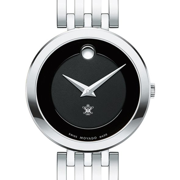 College of William & Mary Women's Movado Esparanza Stainless Steel Museum with Bracelet