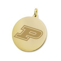 Purdue University 18K Gold Charm