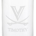 click to view University of Virginia Iced Beverage Glasses - Set of 2 - Image 3