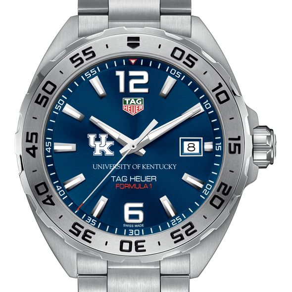 University of Kentucky Men's TAG Heuer Formula 1 with Blue Dial - Image 1
