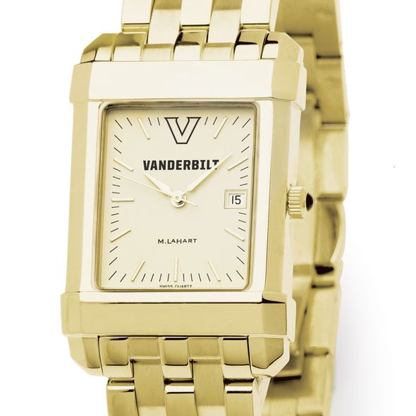Vanderbilt Men's Gold Quad with Bracelet - Image 1