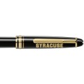 Syracuse Montblanc Meisterstück Classique Rollerball Pen in Gold - Image 2