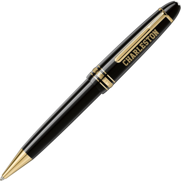 College of Charleston Montblanc Meisterstück LeGrand Ballpoint Pen in Gold