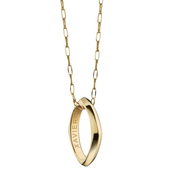 Xavier Monica Rich Kosann Poesy Ring Necklace in Gold - Image 1