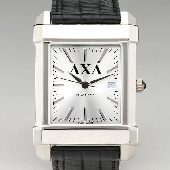 Lambda Chi Alpha Men's Collegiate Watch with Leather Strap - Image 1