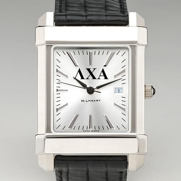 Lambda Chi Alpha Men's Collegiate Watch with Leather Strap