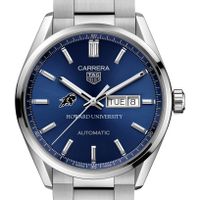 Howard Men's TAG Heuer Carrera with Blue Dial & Day-Date Window
