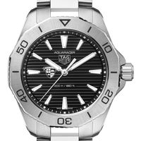 St. Lawrence Men's TAG Heuer Steel Aquaracer with Black Dial