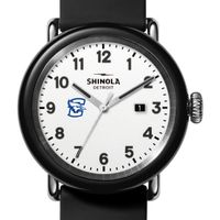Creighton University Shinola Watch, The Detrola 43mm White Dial at M.LaHart & Co.
