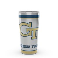 Georgia Tech 20 oz. Stainless Steel Tervis Tumblers with Hammer Lids - Set of 2