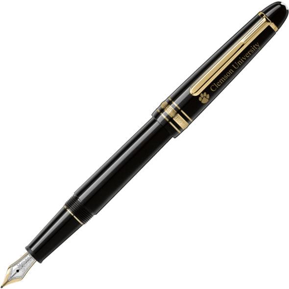Clemson Montblanc Meisterstück Classique Fountain Pen in Gold