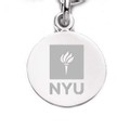 NYU Sterling Silver Charm - Image 1