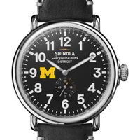 Michigan Shinola Watch, The Runwell 47mm Black Dial