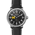 Michigan Shinola Watch, The Runwell 47mm Black Dial - Image 2