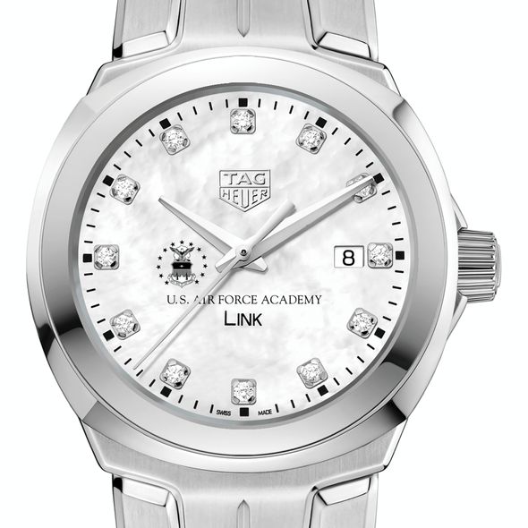 US Air Force Academy TAG Heuer Diamond Dial LINK for Women - Image 1