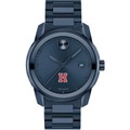 Harvard University Men's Movado BOLD Blue Ion with Date Window - Image 2