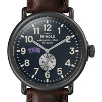 TCU Shinola Watch, The Runwell 47mm Midnight Blue Dial