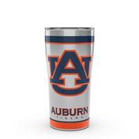 Auburn 20 oz. Stainless Steel Tervis Tumblers with Hammer Lids - Set of 2