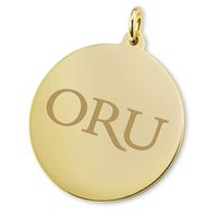 Oral Roberts 18K Gold Charm