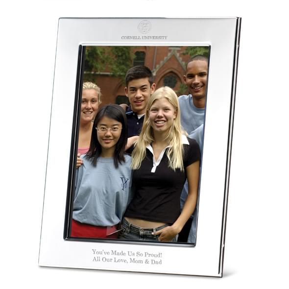 Cornell Polished Pewter 8x10 Picture Frame - Image 1