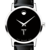 Troy Women's Movado Museum with Leather Strap