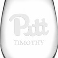 Pitt Stemless Wine Glasses Made in the USA - Set of 2 - Image 3